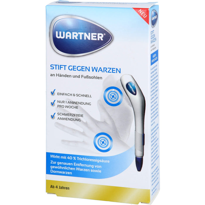 Wartner Stift gegen Warzen 2,0, 1 St. Stift