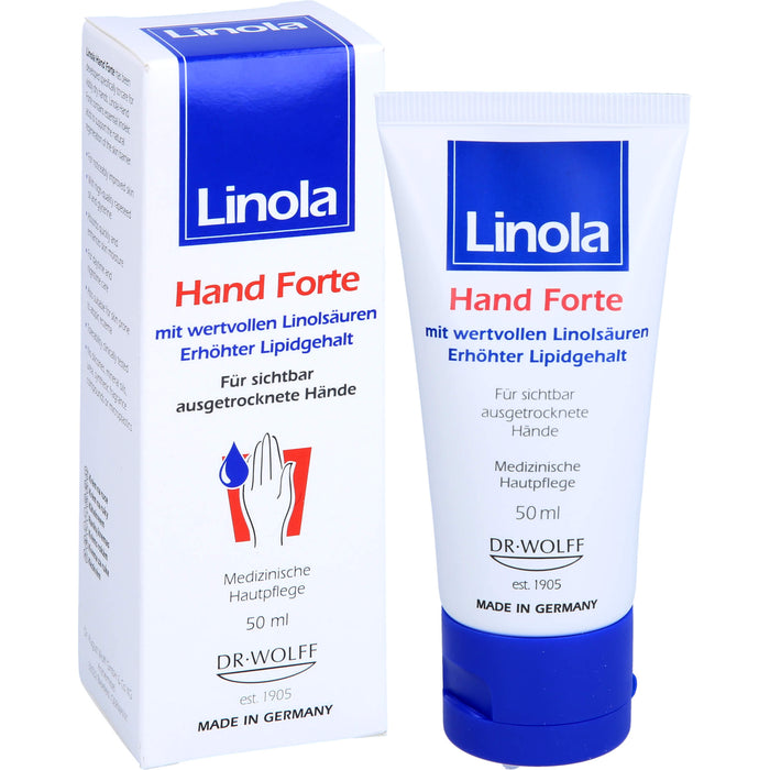 Linola Hand Forte Hautpflege, 50 ml Creme