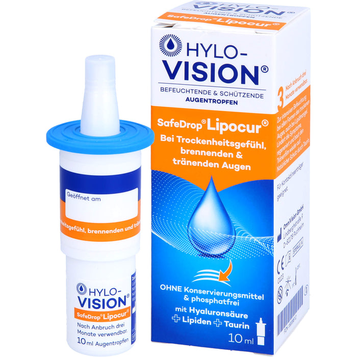 Hylo-Vision SafeDrop Lipocur, 10 ml Lösung