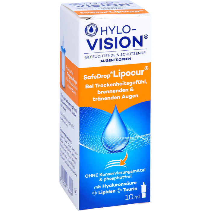 Hylo-Vision SafeDrop Lipocur, 10 ml Lösung