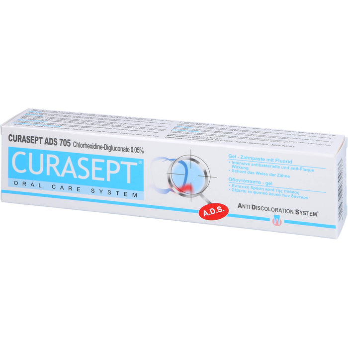 CURASEPT Zahnpasta 0,05% CHX - ADS 705, 75 ml Creme