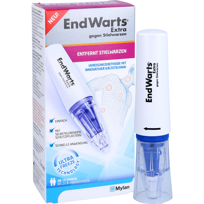 EndWarts Extra gegen Stielwarzen Vereisungs-Spray, 1 St. Spray