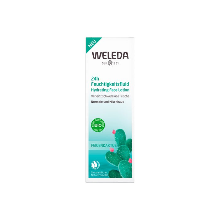 WELEDA Feigenkaktus 24h Feuchtigkeitsfluid, 30 ml Lösung