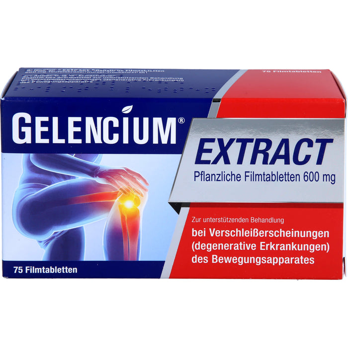 Gelencium Extract Pflanzliche Filmtabletten 600 mg bei Verschleißerscheinungen, 75 St. Tabletten