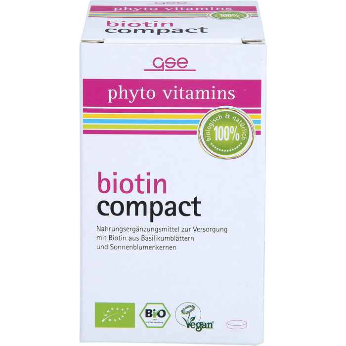 GSE Biotin Compact Bio, 120 St TAB