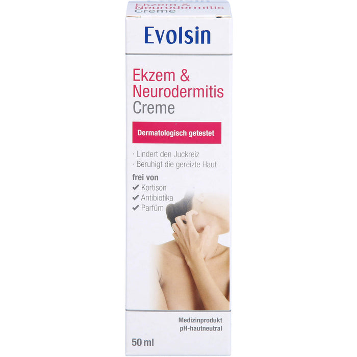 Evolsin Ekzem & Neurodermitis Creme, 50 ml CRE