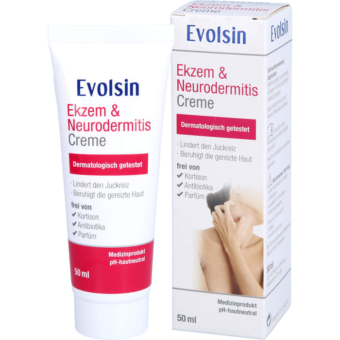 Evolsin Ekzem & Neurodermitis Creme, 50 ml CRE