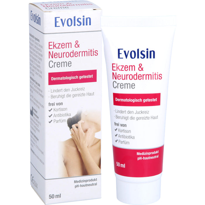 Evolsin Ekzem & Neurodermitis Creme, 50 ml CRE