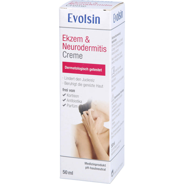 Evolsin Ekzem & Neurodermitis Creme, 50 ml CRE