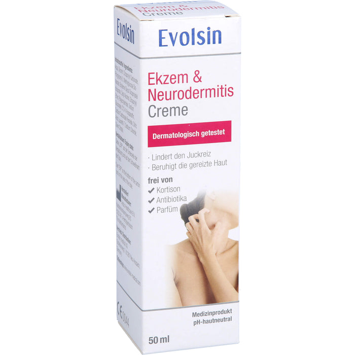 Evolsin Ekzem & Neurodermitis Creme, 50 ml CRE