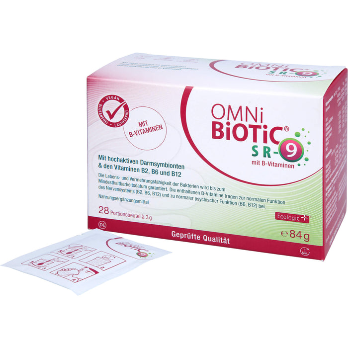 OMNi-BiOTiC SR-9 mit B-Vitaminen, 28 St. Beutel