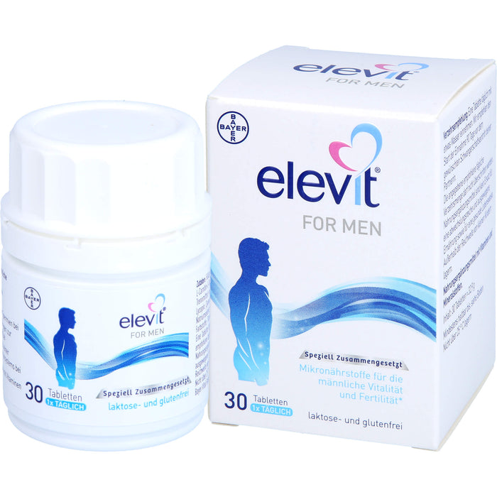 Elevit for Men Tabletten für männliche Vitalität und Fertilität, 30 St. Tabletten