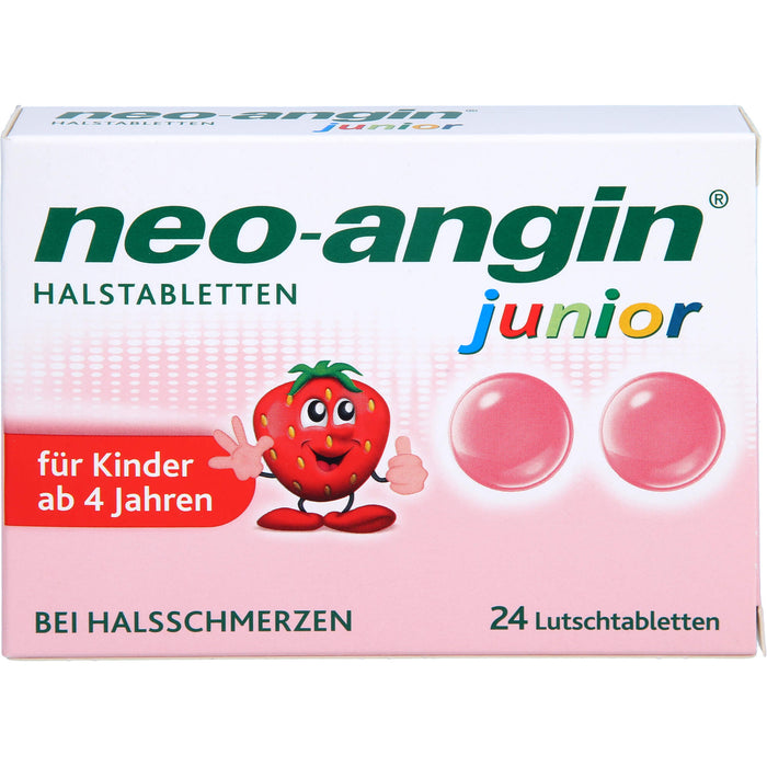 neo-angin junior Halstabletten, 24 St. Tabletten