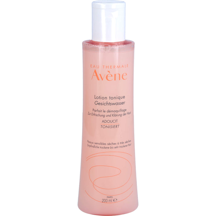 Avène Lotion Tonique Gesichtwasser - beruhigt die Haut nach der Reinigung, 200 ml Lösung