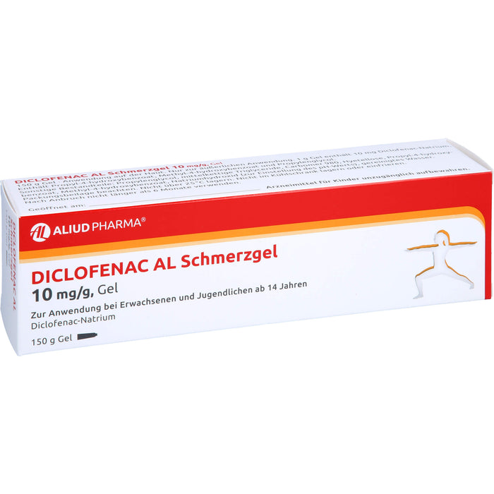 Diclofenac AL Schmerzgel 10 mg/g, Gel, 150 g GEL