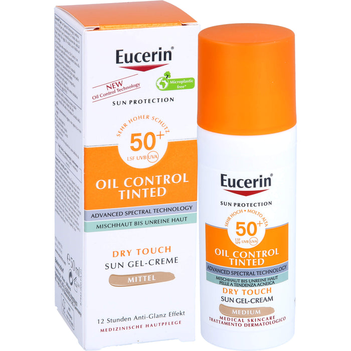 Eucerin Sun Oil C. Tinted 50+ Mittel, 50 ml CRE