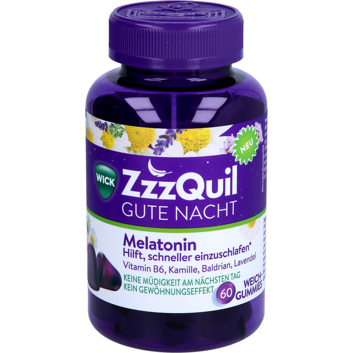 WICK ZzzQuil Gute Nacht, 60 St. Pastillen