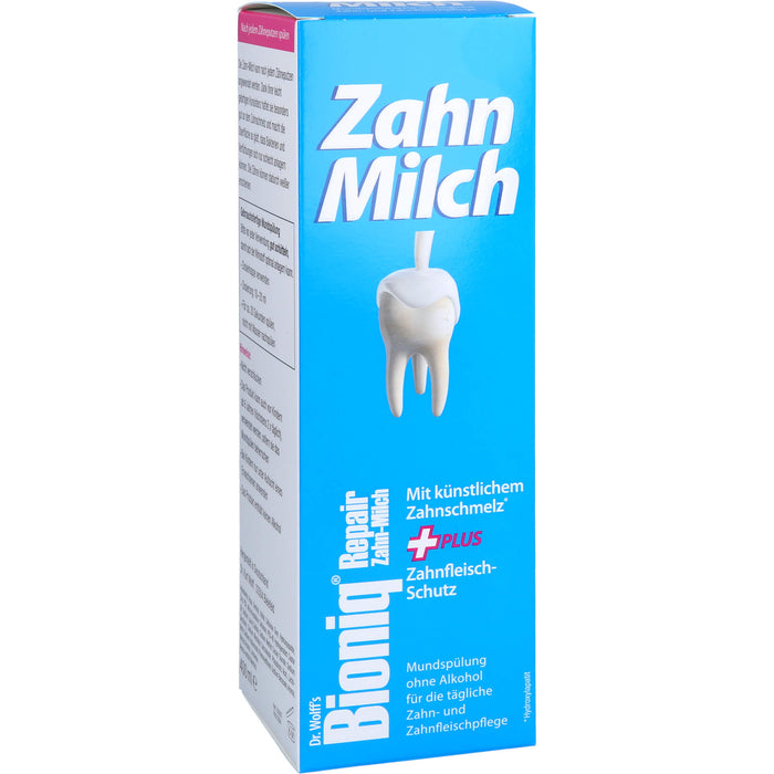 Bioniq Repair Zahn-Milch Mundspülung, 400 ml Lösung