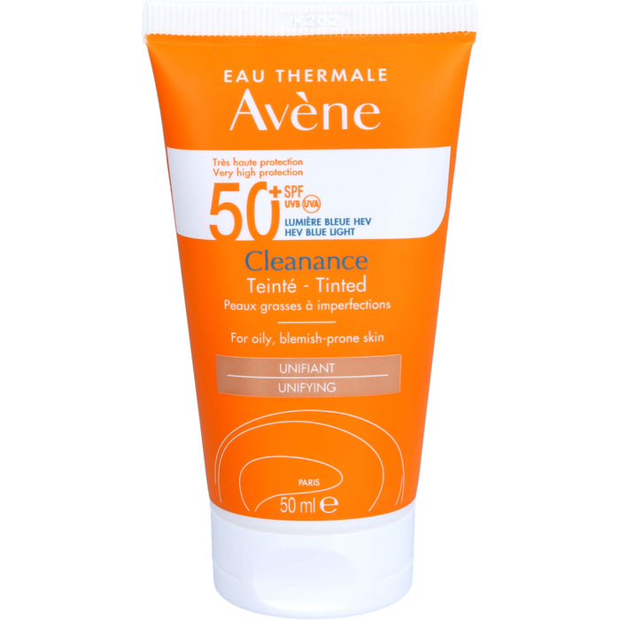 Avène Cleanance Getöntes Sonnenfluid 50+, 50 ml EMU