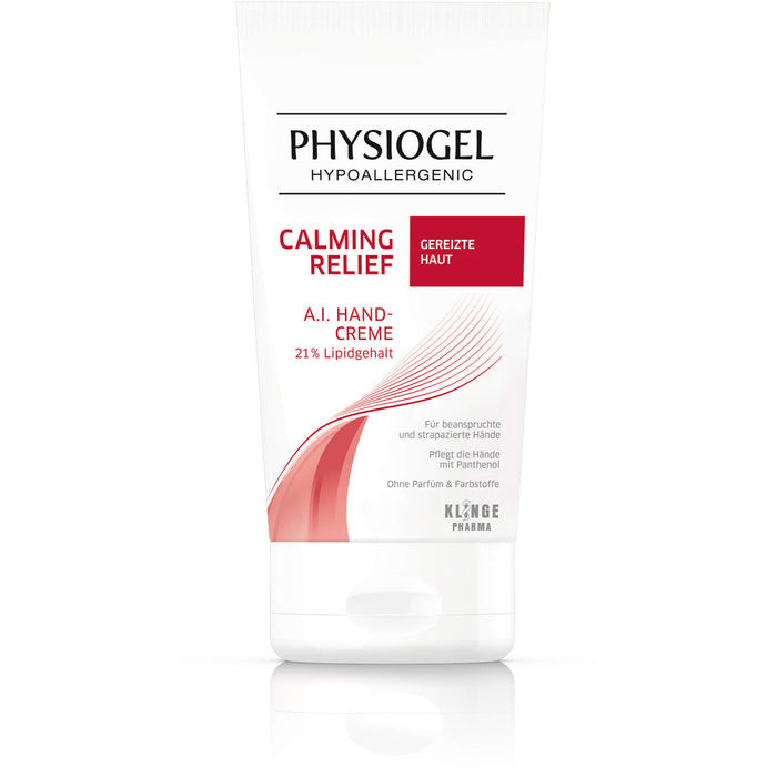 PHYSIOGEL Calming Relief A.I. Handcreme zur täglichen Pflege von trockenen Händen, 50 ml Creme