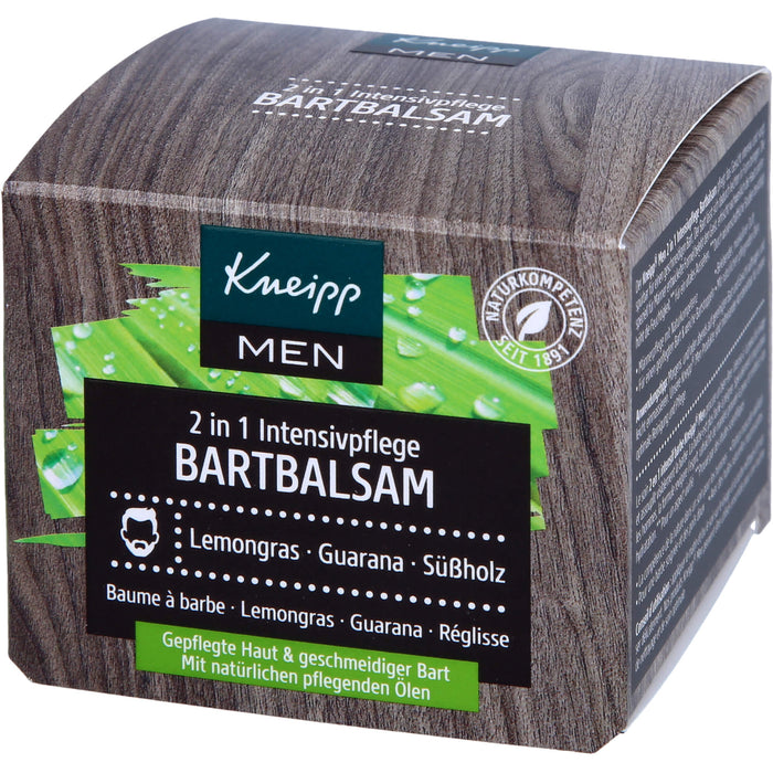 Kneipp MEN 2 in 1 Intensivpflege BARTBALSAM, 50 ml BAL