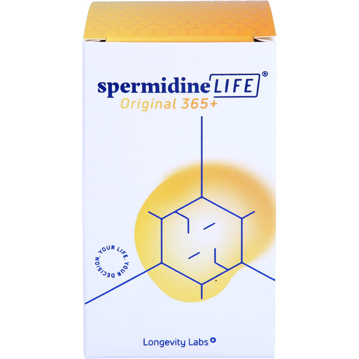 SpermidineLIFE Original 365+ Kapseln zur Unterstützung der körpereigenen Zellerneuerung, 60 St. Kapseln