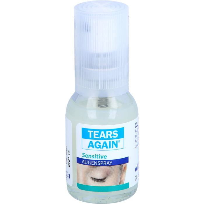 TEARS AGAIN Sensitive XL Augenspray  bei brennenden und tränenden Augen, 20 ml Lösung