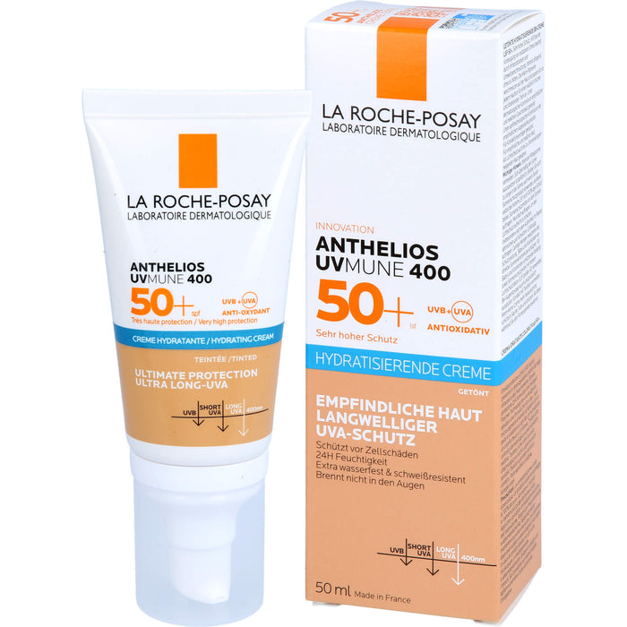 ROCHE-POSAY Anthelios Hydratisierende Creme Getönt, 50 ml CRE