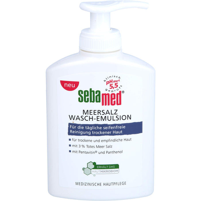 sebamed Meersalz Wasch-Emulsion, 200 ml EMU