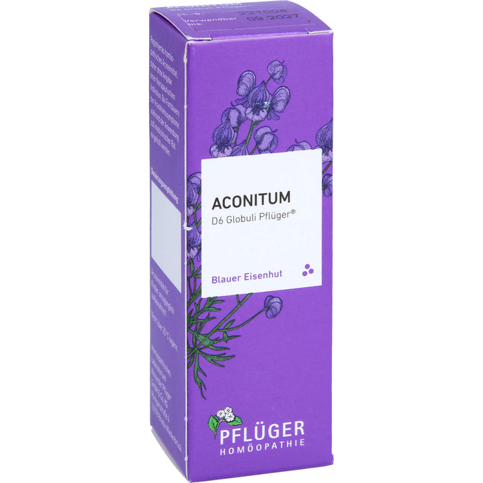 Aconitum D6 Globuli Pflüger Dosierspender, 10 g GLO