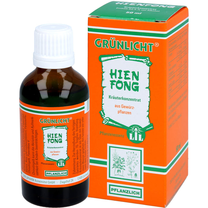 Grünlicht Hienfong Kräuterkonzentrat, 50 ml Lösung