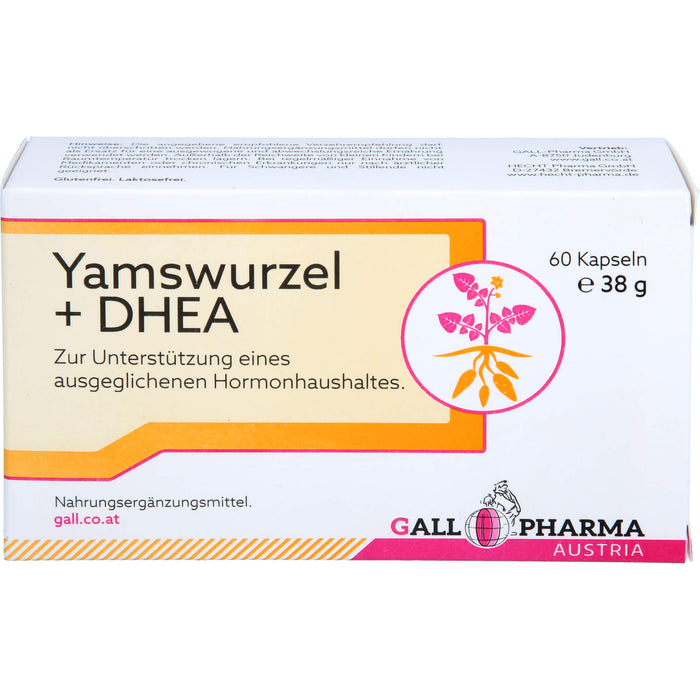 YAMSWURZEL + DHEA 25Mg KPS, 60 St KAP