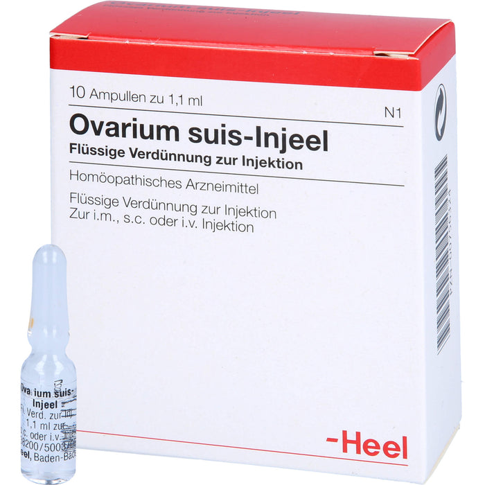 Ovarium suis-Injeel flüssige Verdünnung, 10 St. Ampullen