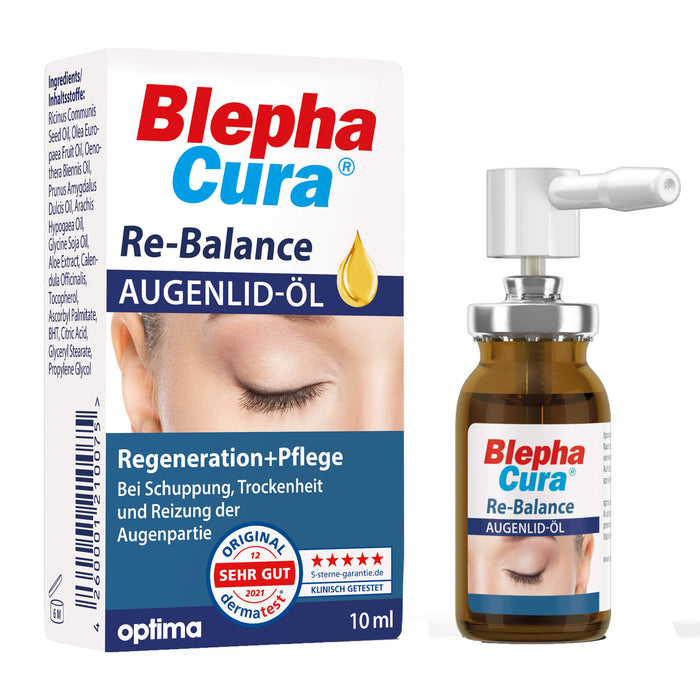BlephaCura® Re-Balance Augenlid-Öl (ohne Konservierungsmittel), 10 ml SPR