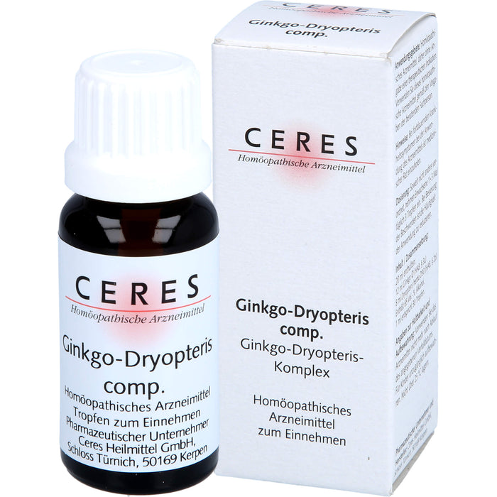 Ceres Ginkgo dryopteris comp. Tropf., 20 ml Lösung