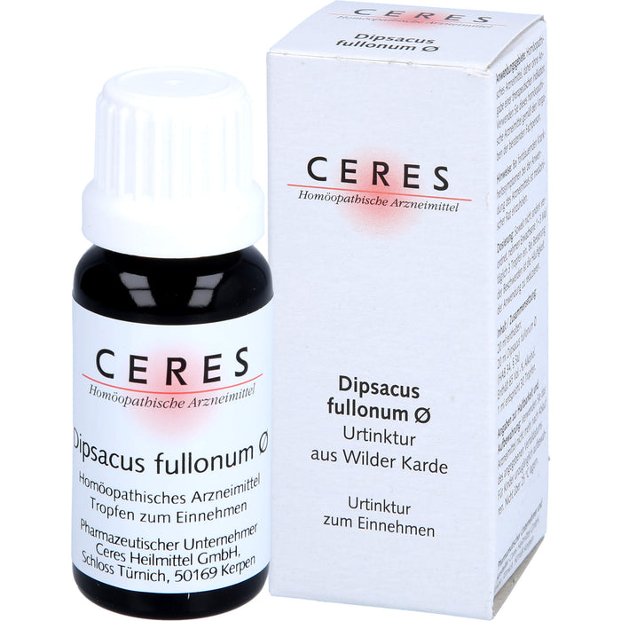 CERES Dipsacus fullon ø Urtinktur, 20 ml Lösung