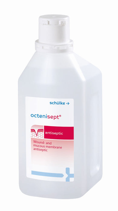 octenisept - wässriges Wund- und Schleimhautantiseptikum mit guter Verträglichkeit, schmerzfreier Anwendung und schneller Wirkung, 1000 ml Lösung