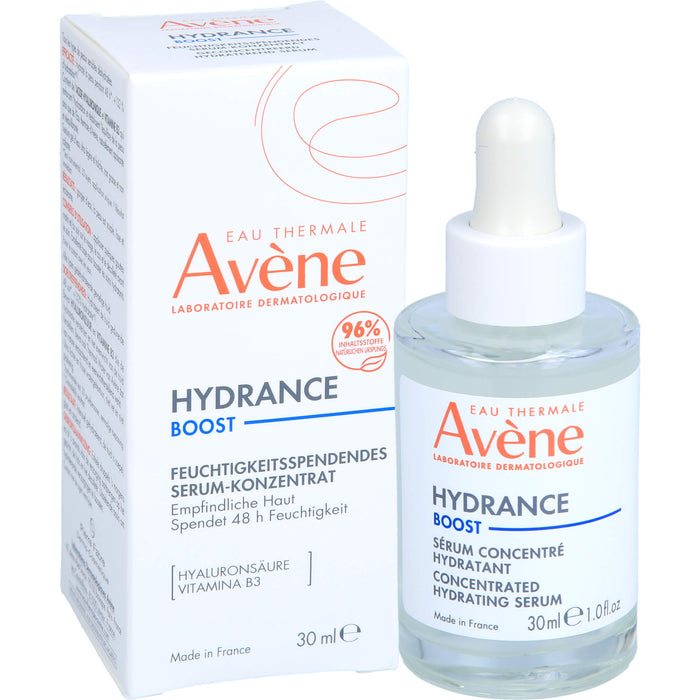 Avène Hydrance BOOST Feuchtigk. Serum-Konzentrat, 30 ml KON