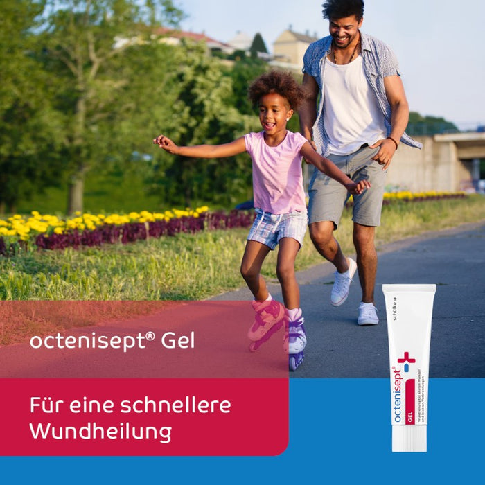 octenisept Gel - Wundgel für eine schnellere Wundheilung bei akuten Wunden und leichten Verbrennungen, schmerzlindernd und feuchtigkeitsspendend, 20 ml Gel