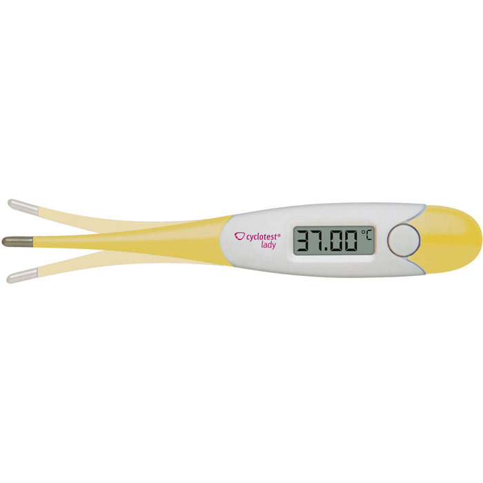 cyclotest lady Digitales Basalthermometer zur Zykluskontrolle, 1 pcs. Test