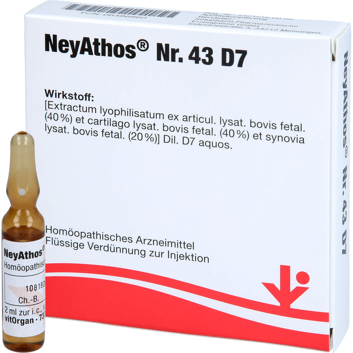 NeyAthos Nr. 43 D7 Amp., 5X2 ml AMP