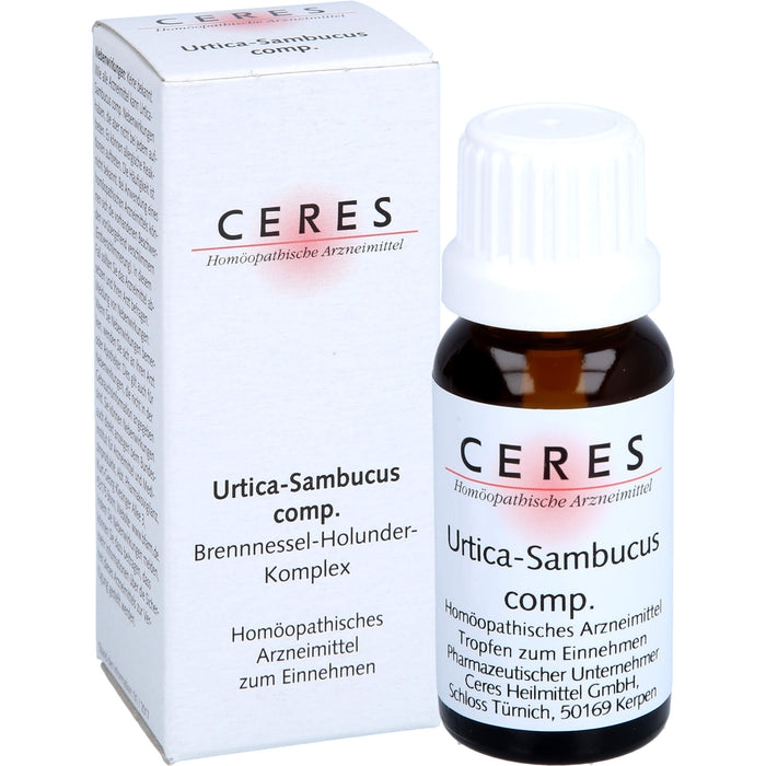 CERES Urtica sambucus comp. Tropfen, 20 ml Lösung