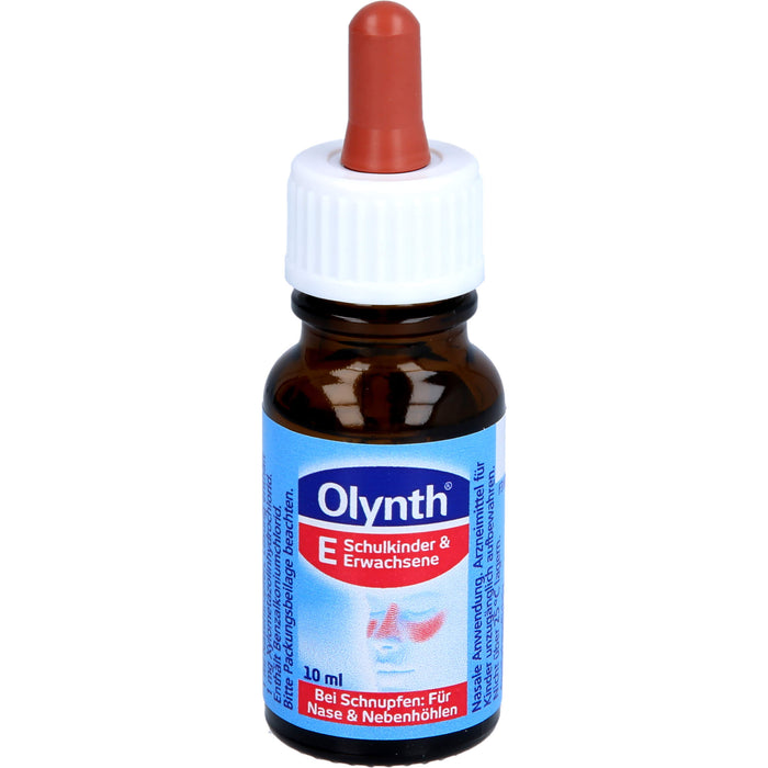 Olynth E Nasentropfen bei Schnupfen, 10 ml Lösung