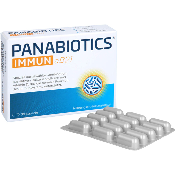 PANABIOTICS IMMUN aB21 Kapseln zur Unterstützung des Immunsystems, 30 St. Kapseln