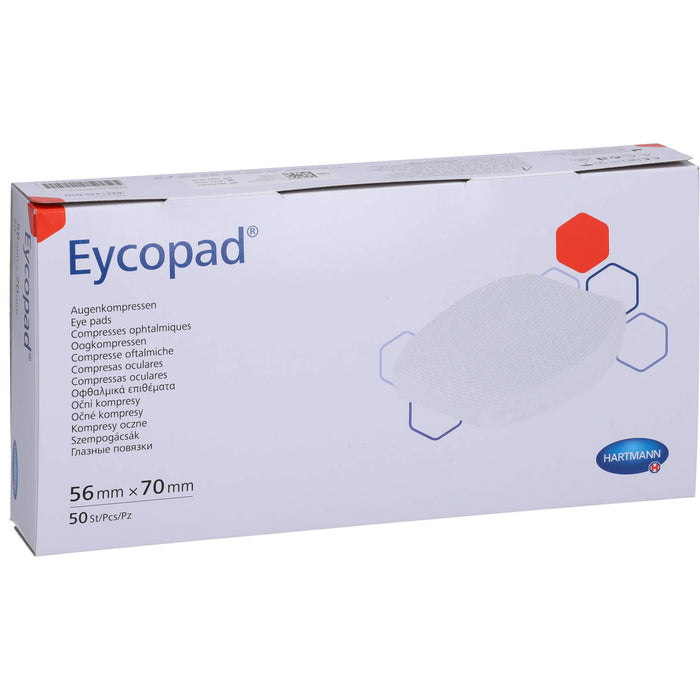 EYCOPAD AUGEN 56X70 UNSTER, 50 St KOM