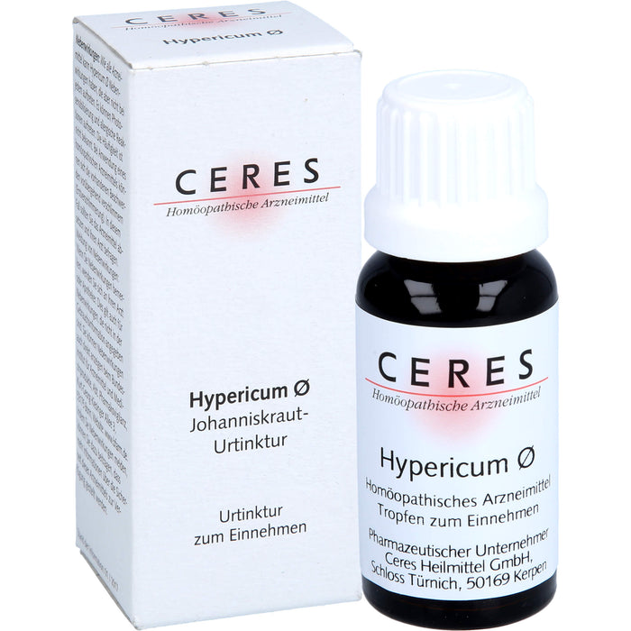 CERES Hypericum ø Johanniskraut-Urtinktur, 20 ml Solution