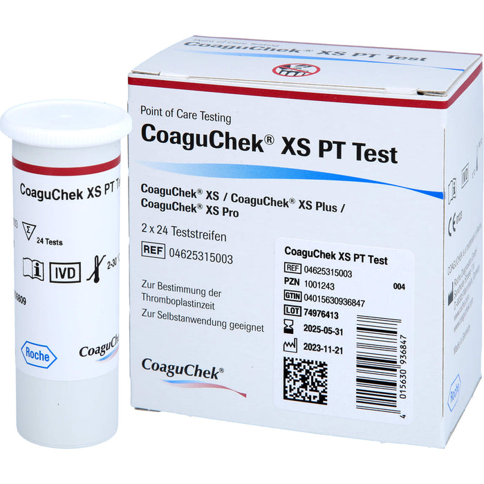 CoaguChek XS PT Test, 2X24 St TTR