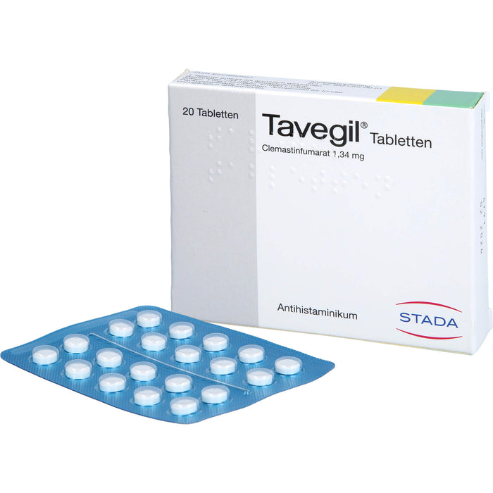 Tavegil Tabletten Antihistaminikum, 20 St. Tabletten