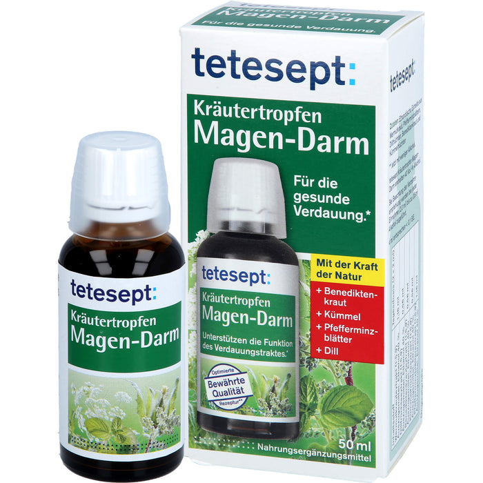 tetesept Kräutertropfen Magen-Darm, 50 ml TRO