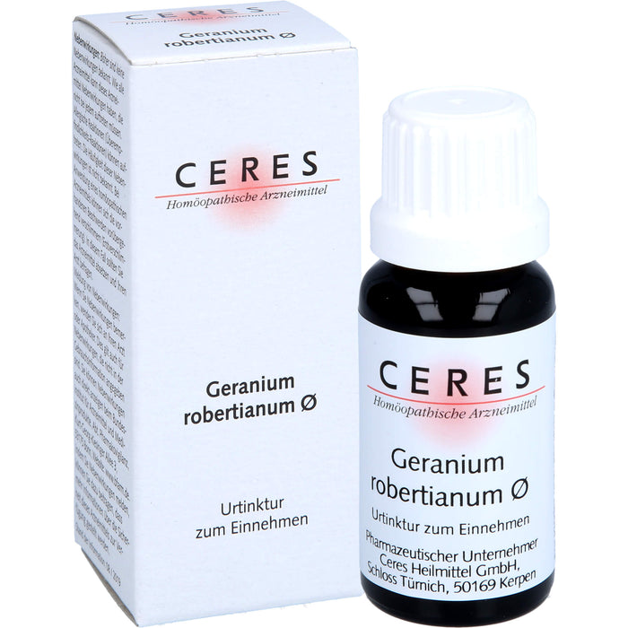 CERES Geranium robertianum ø Urtinktur, 20 ml Solution